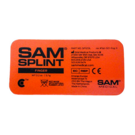Sam Splint finger