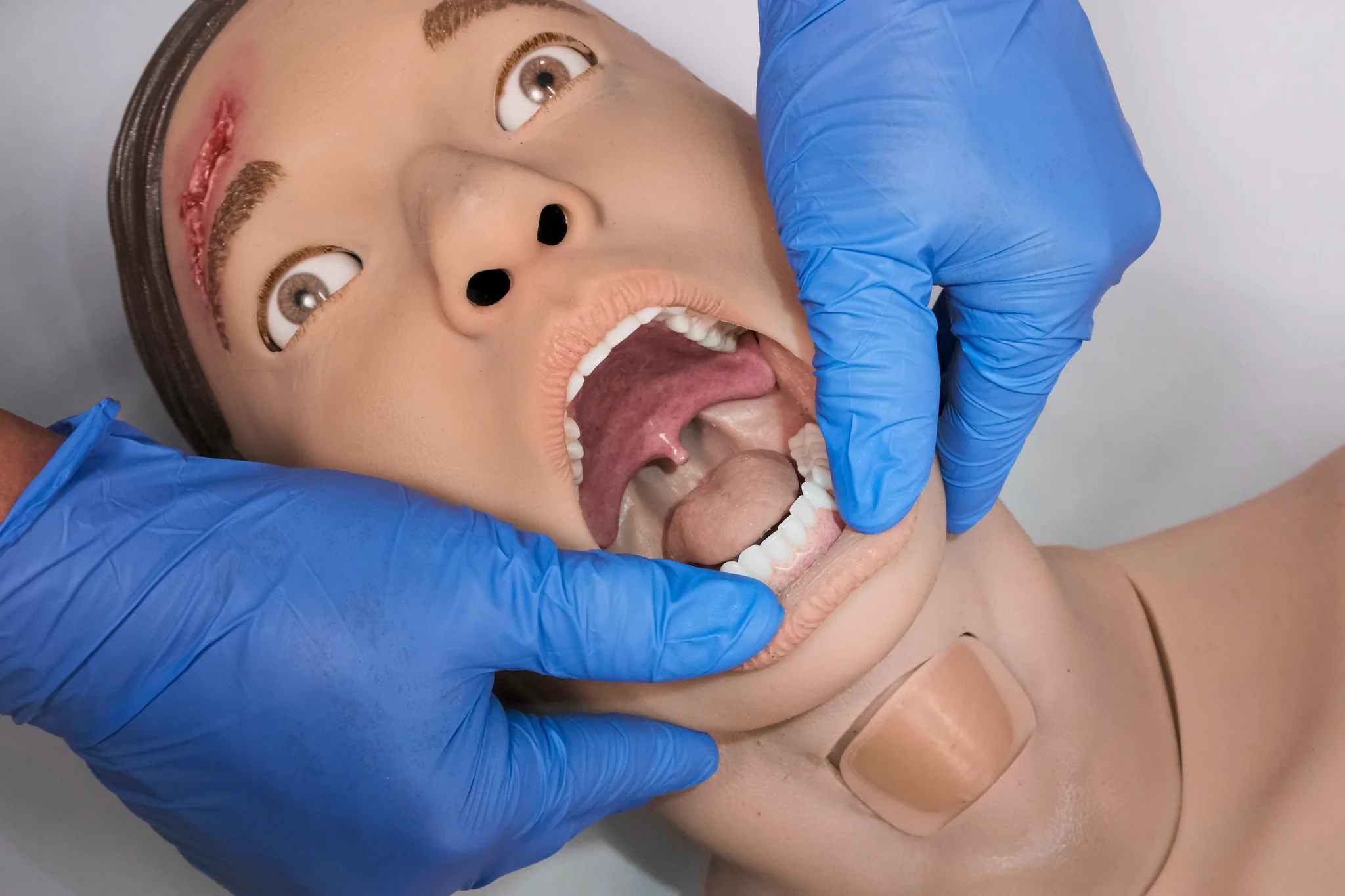 MATTi in use during airway training